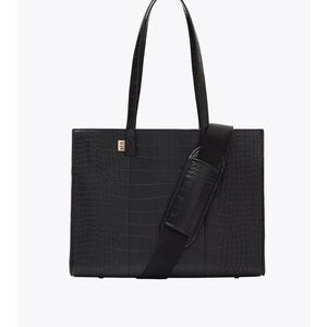 Beis Work Tote - Black Croc